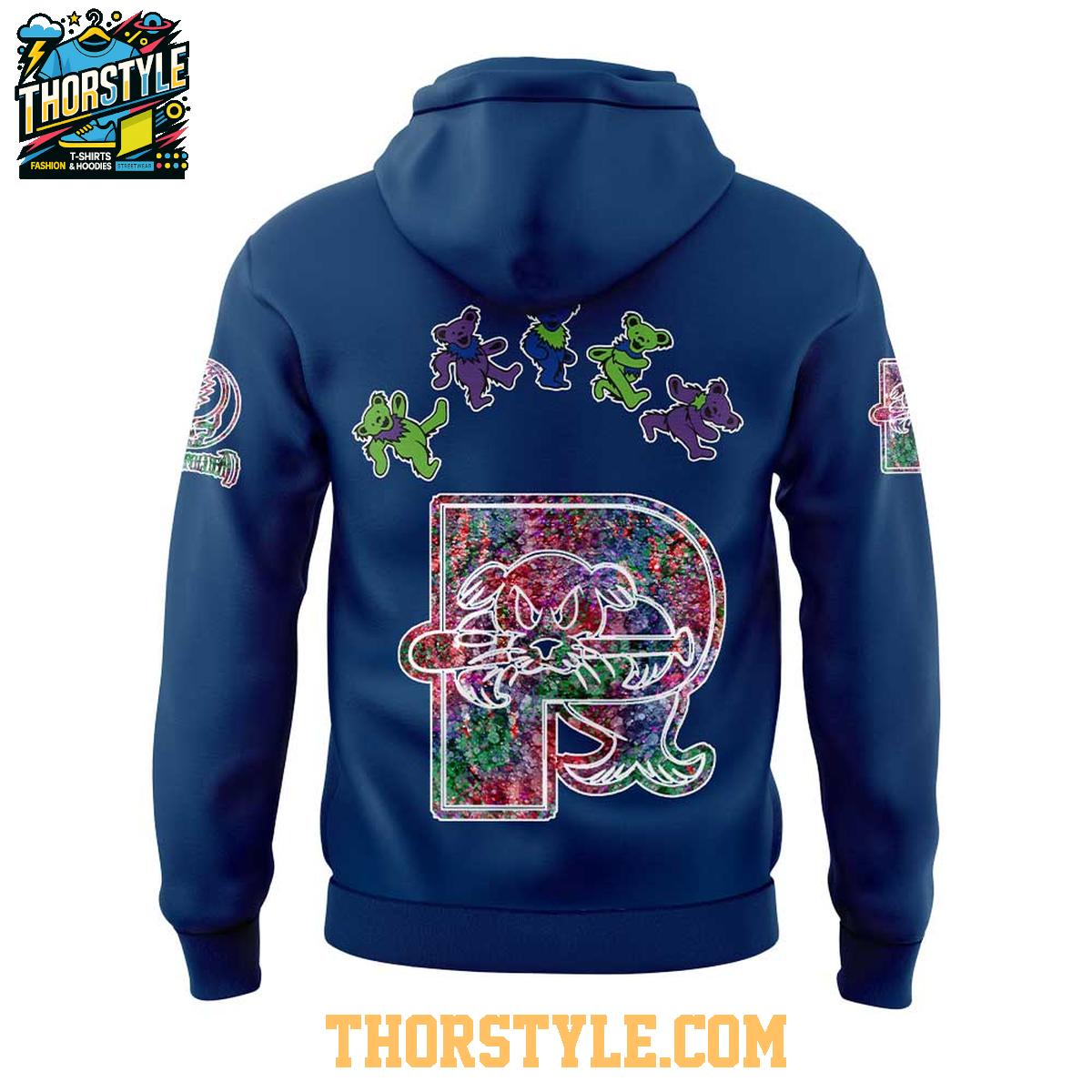 Portland Sea Dogs 2025 Grateful Dead 60th Anniversary Hoodie T-Shirt Portland Sea Dogs 2025 Grateful Dead 60th Anniversary Hoodie T-Shirt