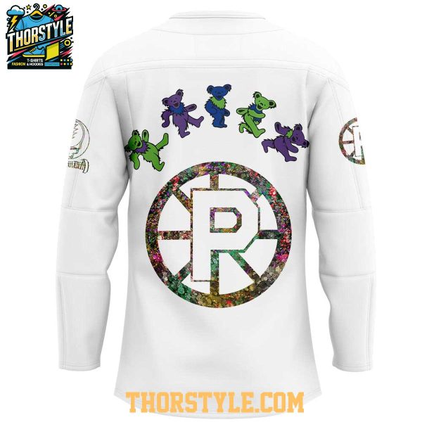 Providence Bruins Grateful Dead Night Celebration 2025 Hockey Jersey
