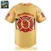 San Diego Padres 2025 Day For Firefighter Appreciation Baseball Jersey