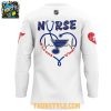 St. Louis Blues Nurses Appreciation Work Of Heart 2025 Hockey Jersey