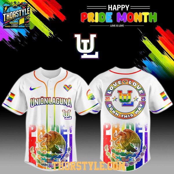 Algodoneros de Unión Laguna 2025 Happy Pride Month Baseball Jersey