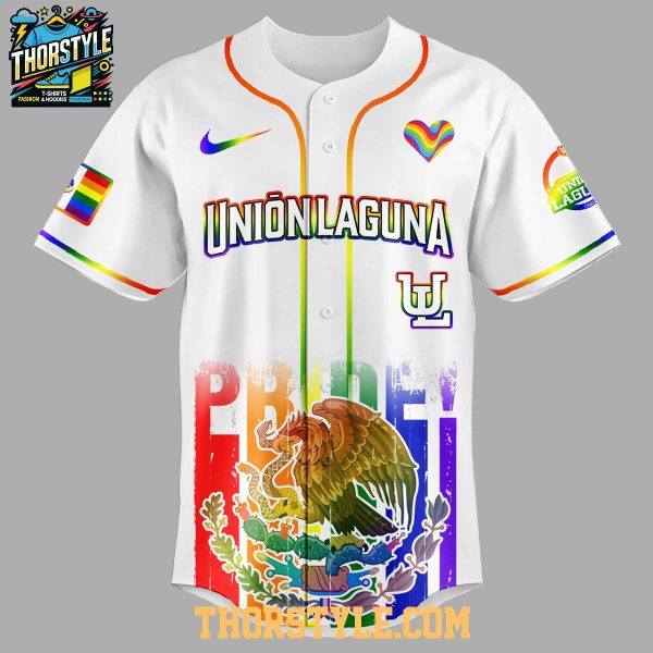 Algodoneros de Unión Laguna 2025 Happy Pride Month Baseball Jersey