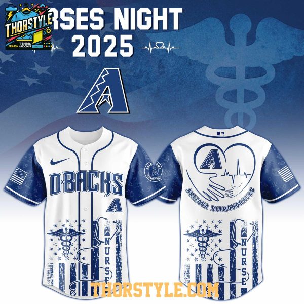 Arizona Diamondbacks 2025 Nurses Night Appreciation Baseball Jersey