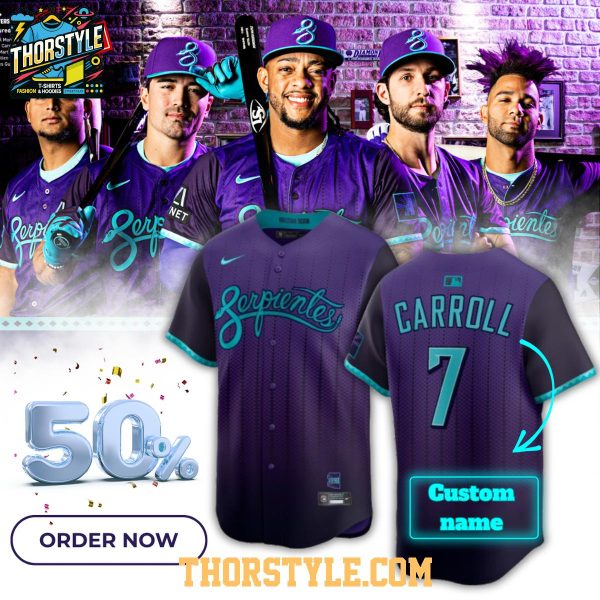 Arizona Diamondbacks City Connect 2025 Purple Personalized Baseball Jersey
