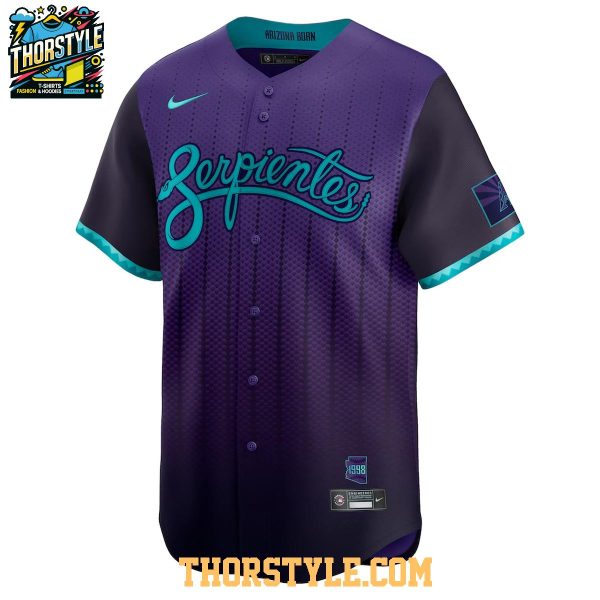 Arizona Diamondbacks City Connect 2025 Purple Personalized Baseball Jersey