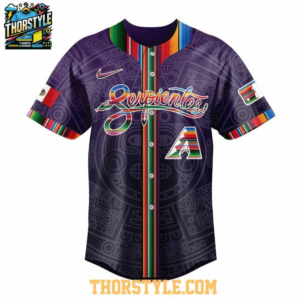Arizona Diamondbacks Mexican Heritage Familia 2025 Personalized Baseball Jersey