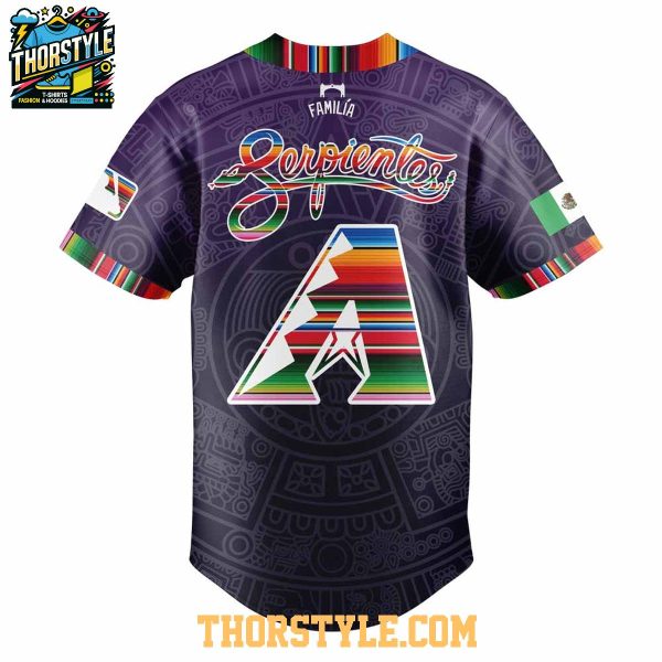 Arizona Diamondbacks Mexican Heritage Familia 2025 Personalized Baseball Jersey