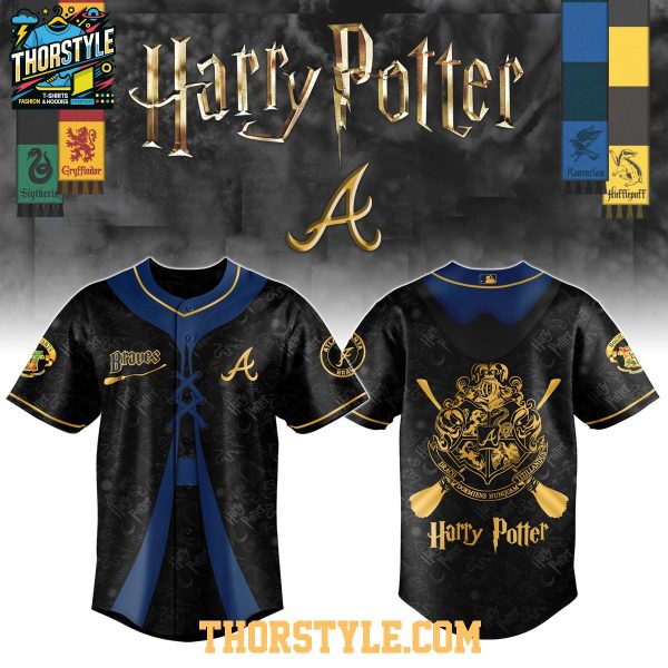 Atlanta Braves 2025 Harry Potter Night Magic And Monster Baseball Jersey