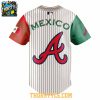 Atlanta Braves Mexican Heritage Night Striped Edition 2025 Baseball Jersey