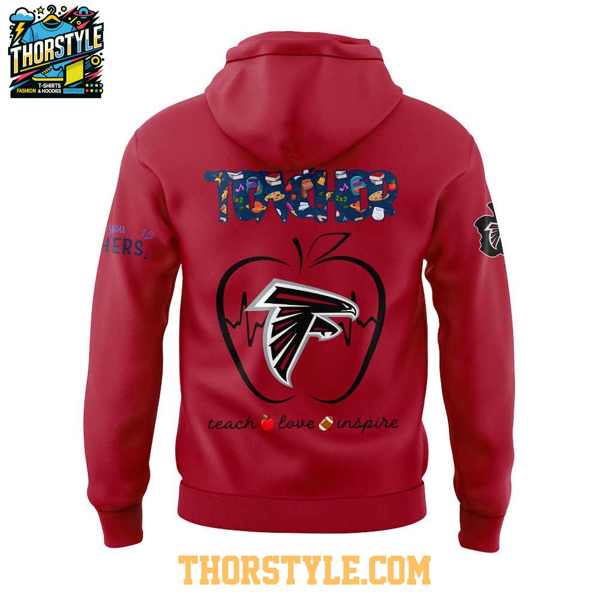 Atlanta Falcons Teach Love Inspire Appreciation 2025 Hoodie T-Shirt Atlanta Falcons Teach Love Inspire Appreciation 2025 Hoodie T-Shirt