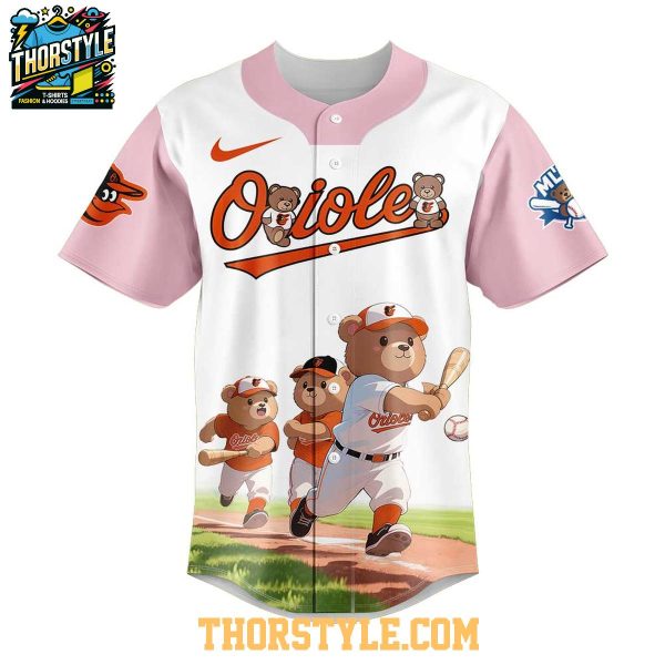 Baltimore Orioles Teddy Bear 2025 Dream Team MLB Baseball Jersey
