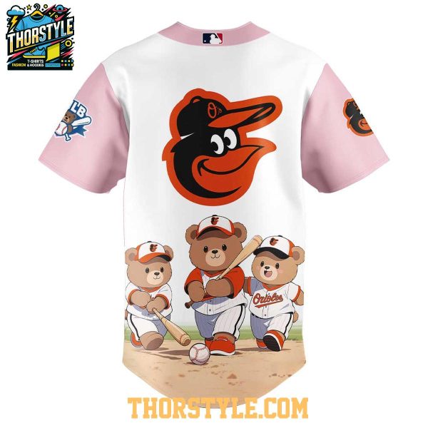 Baltimore Orioles Teddy Bear 2025 Dream Team MLB Baseball Jersey