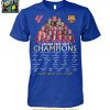 Barcelona Champions La Liga 2024-2025 Celebrating Time T-Shirt