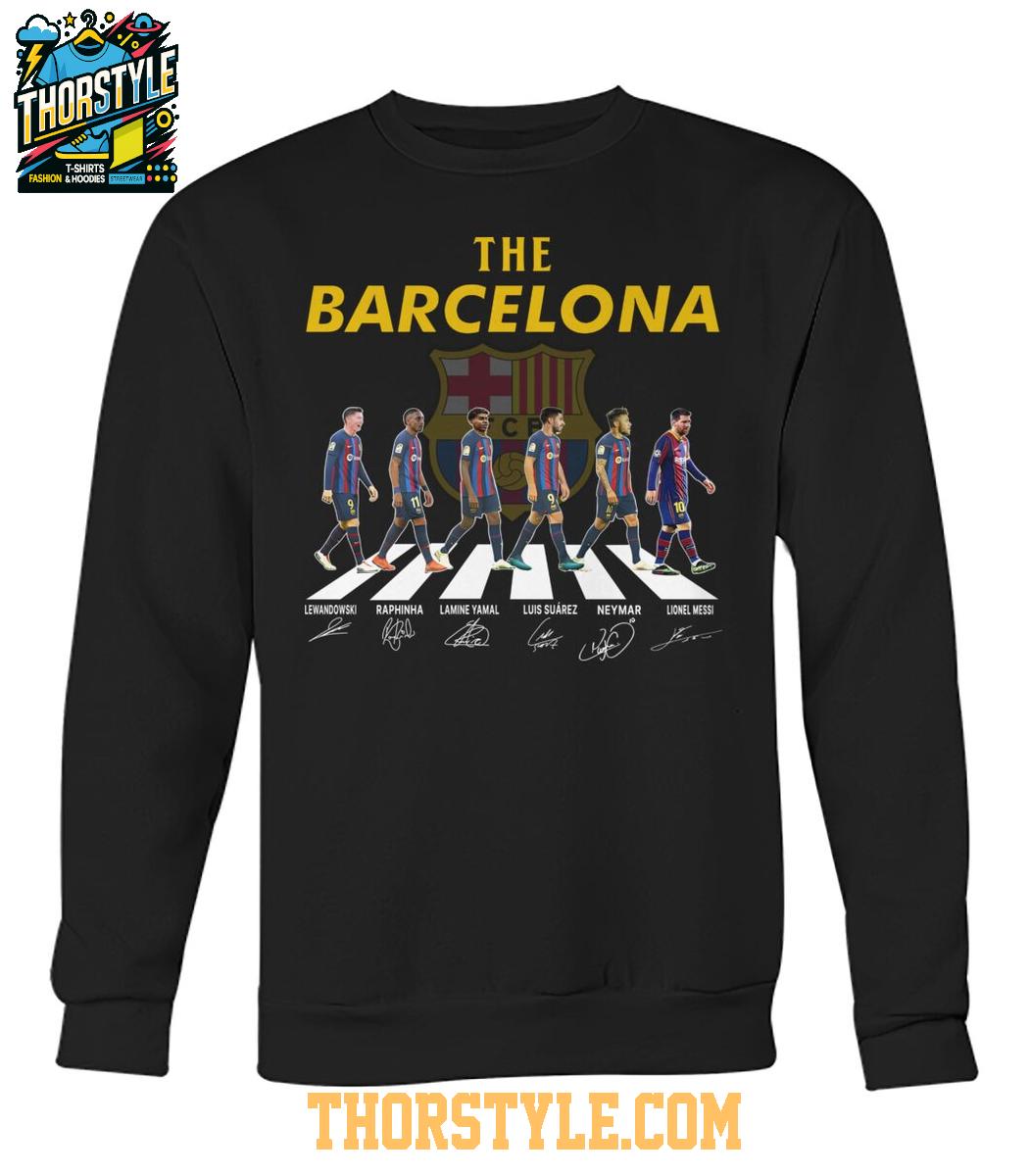 Barcelona La Liga 2025 Road Of The Champions The Barca T-Shirt Barcelona La Liga 2025 Road Of The Champions The Barca T-Shirt