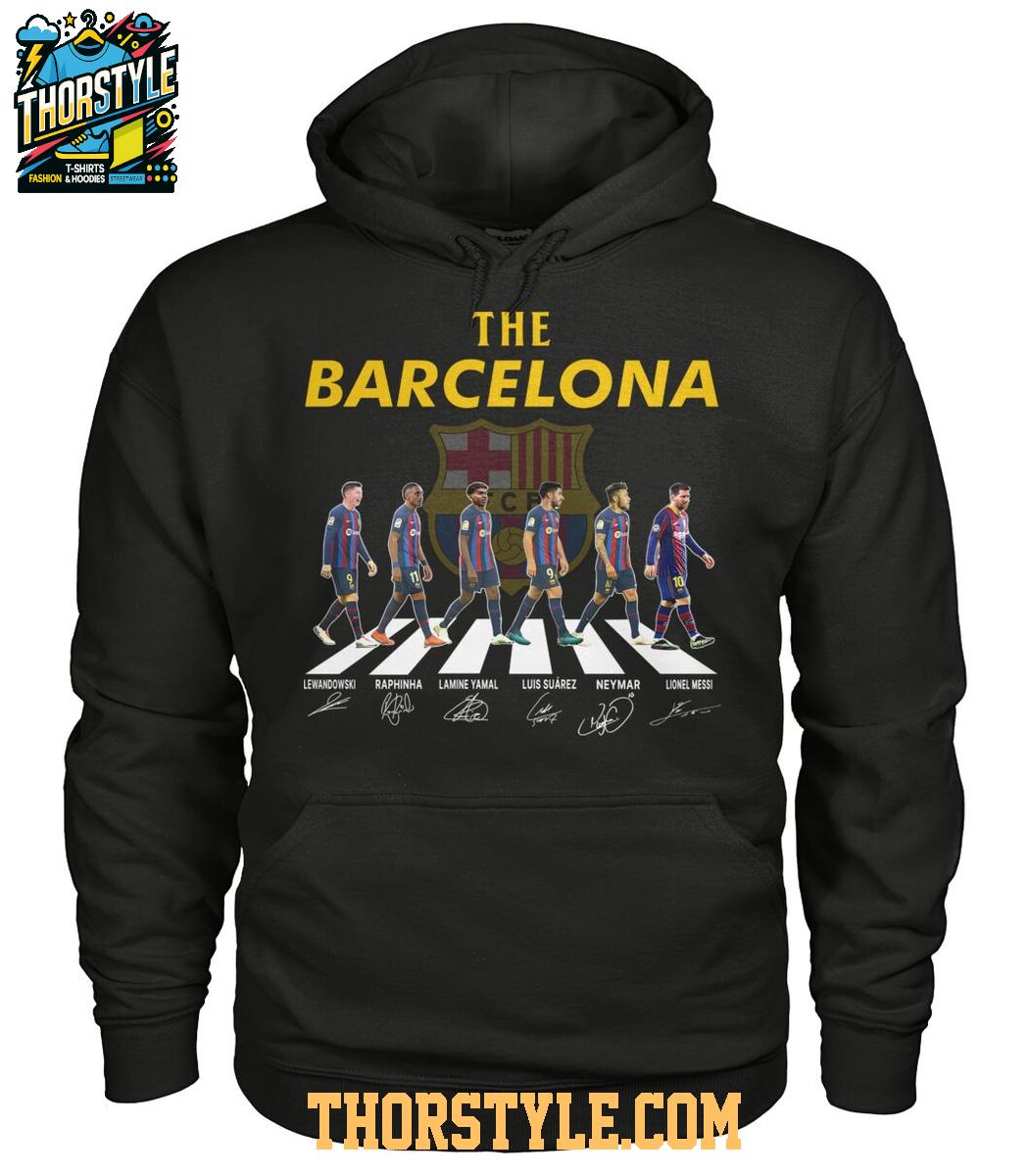 Barcelona La Liga 2025 Road Of The Champions The Barca T-Shirt Barcelona La Liga 2025 Road Of The Champions The Barca T-Shirt