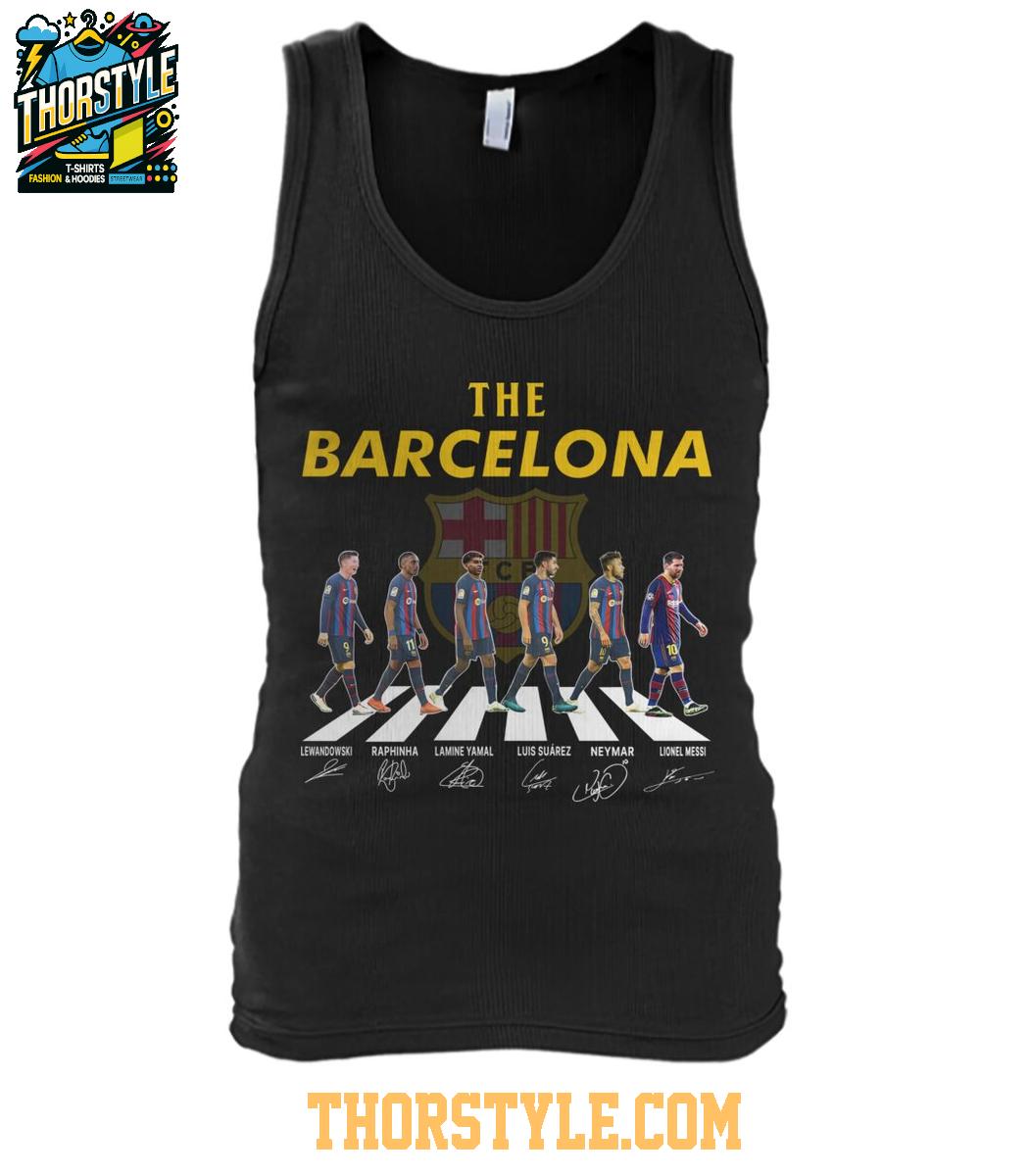 Barcelona La Liga 2025 Road Of The Champions The Barca T-Shirt Barcelona La Liga 2025 Road Of The Champions The Barca T-Shirt