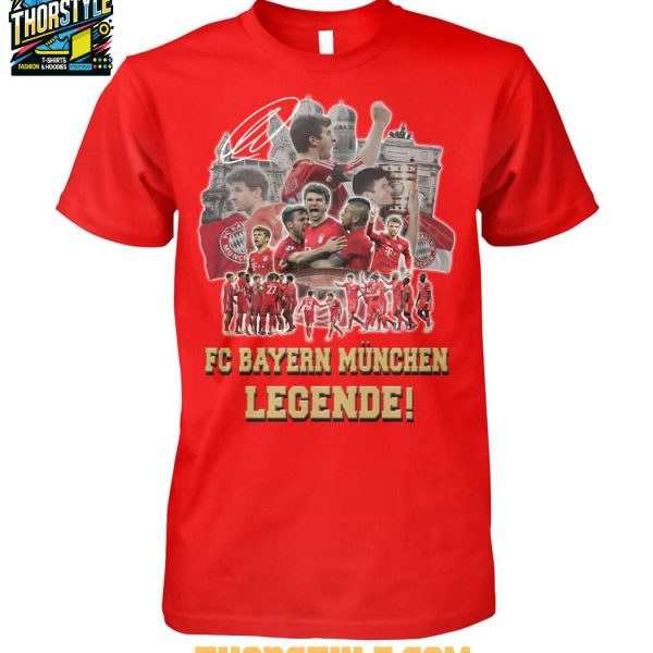 Bayern Munchen FC Thomas Muller Legende 2025 The Memories T-Shirt