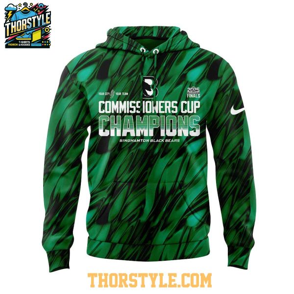 Binghamton Black Bears 2025 Commissioner’s Cup Finals Hoodie T-Shirt