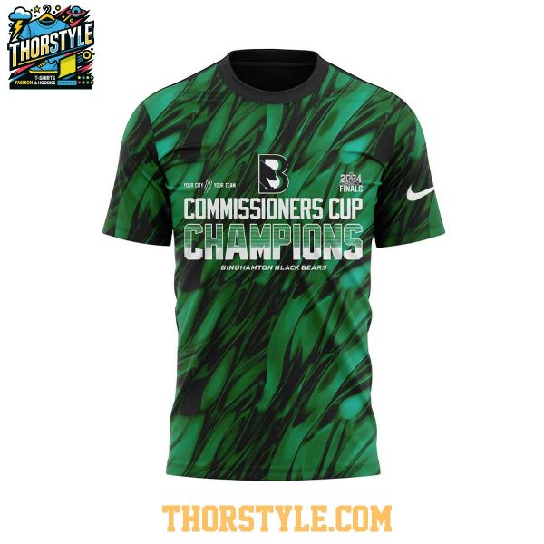 Binghamton Black Bears 2025 Commissioner’s Cup Finals Hoodie T-Shirt