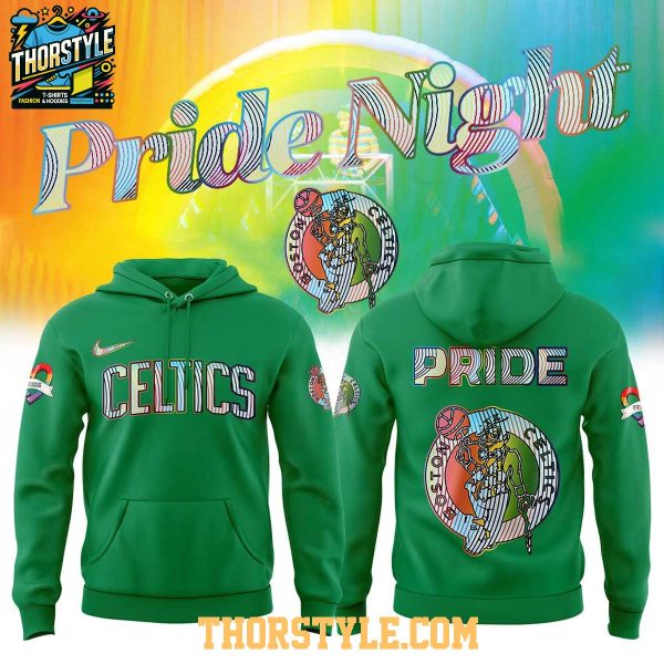 Boston Celtics LGBTQ Pride 2025 Be The Proud Hoodie T-Shirt