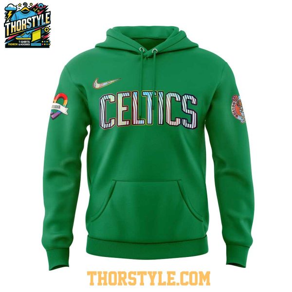 Boston Celtics LGBTQ Pride 2025 Be The Proud Hoodie T-Shirt