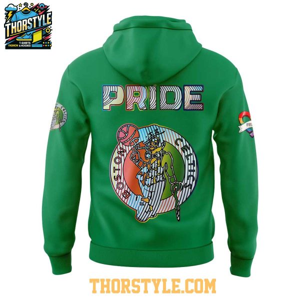 Boston Celtics LGBTQ Pride 2025 Be The Proud Hoodie T-Shirt