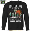 Boston Celtics NBA Best Team Bleed Green 2025 Tshirt