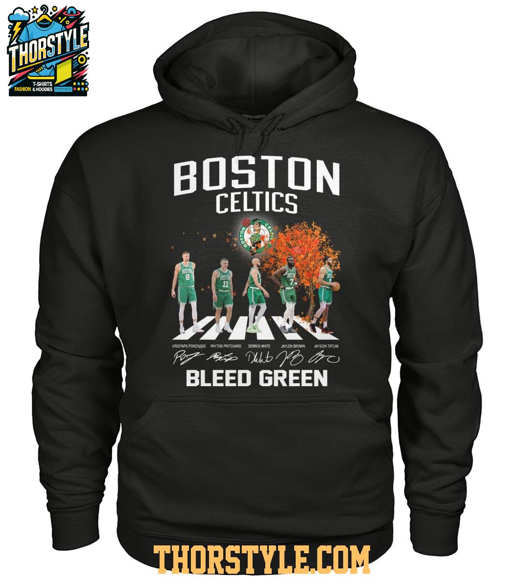 Boston Celtics NBA Best Team Bleed Green 2025 Tshirt Boston Celtics NBA Best Team Bleed Green 2025 Tshirt