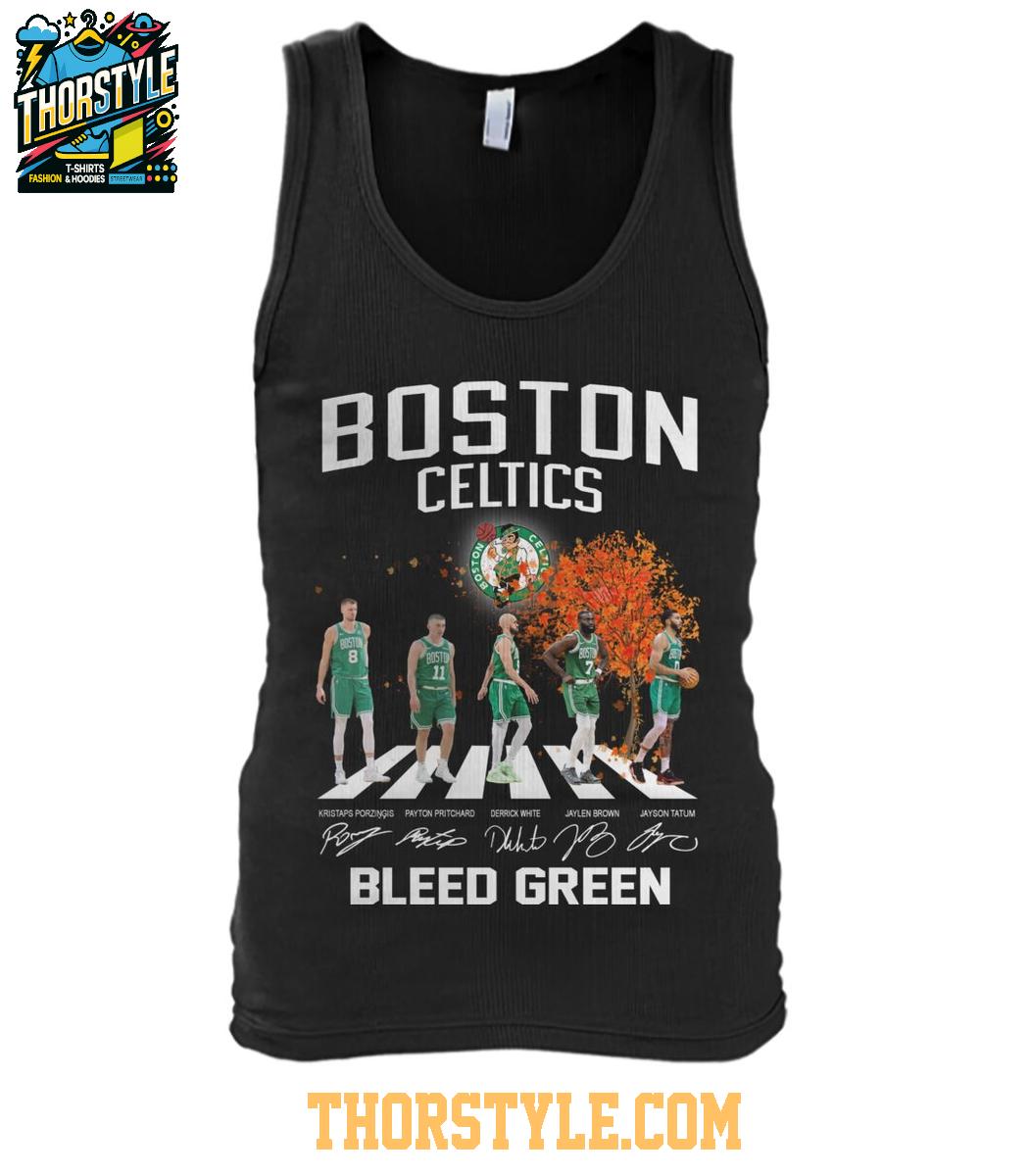 Boston Celtics NBA Best Team Bleed Green 2025 Tshirt Boston Celtics NBA Best Team Bleed Green 2025 Tshirt