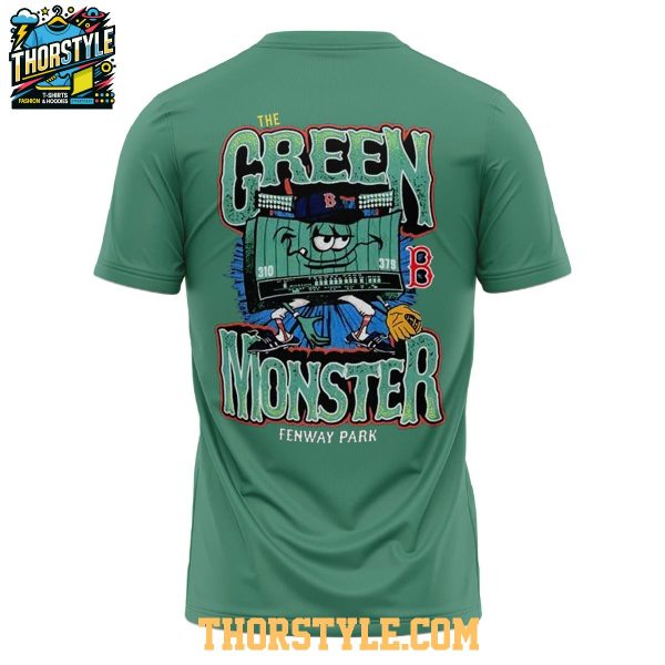Boston Red Sox The Green Monster Fenway Park 2025 Hoodie T-Shirt