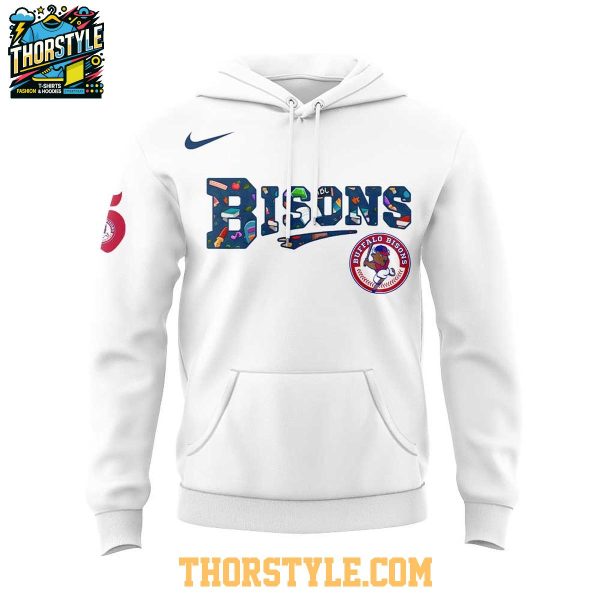 Buffalo Bisons Teacher Appreciation 2025 Teach Love Inspire Hoodie T-Shirt