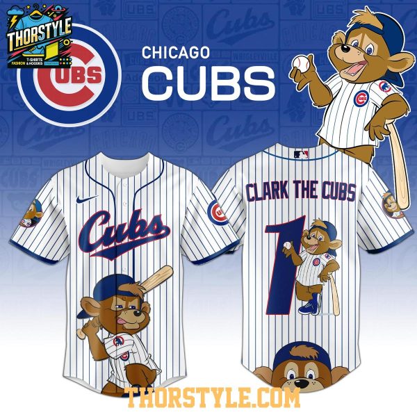 Chicago Cubs Clark The Cub 2025 Dare To Dream Big Baseball Jersey