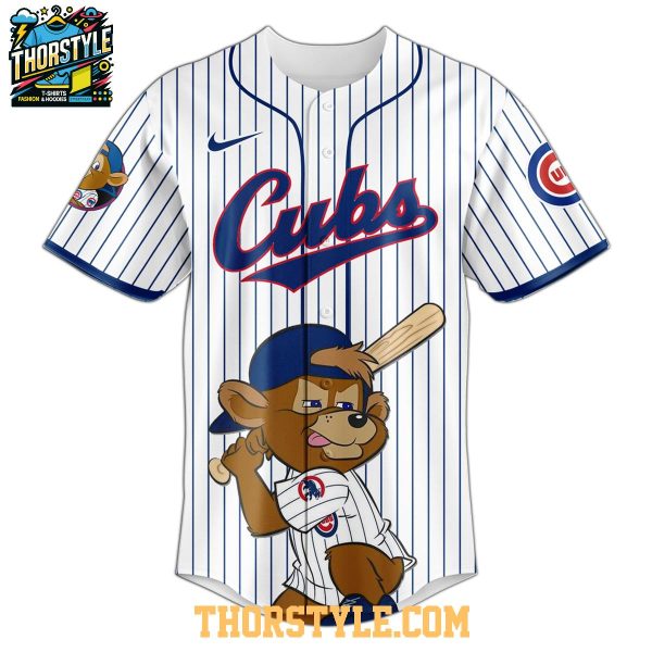 Chicago Cubs Clark The Cub 2025 Dare To Dream Big Baseball Jersey