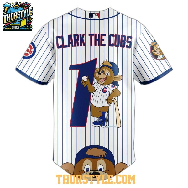 Chicago Cubs Clark The Cub 2025 Dare To Dream Big Baseball Jersey