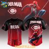 Los Angeles Angels x Spider Man Game Night 2025 The Hero Baseball Jersey