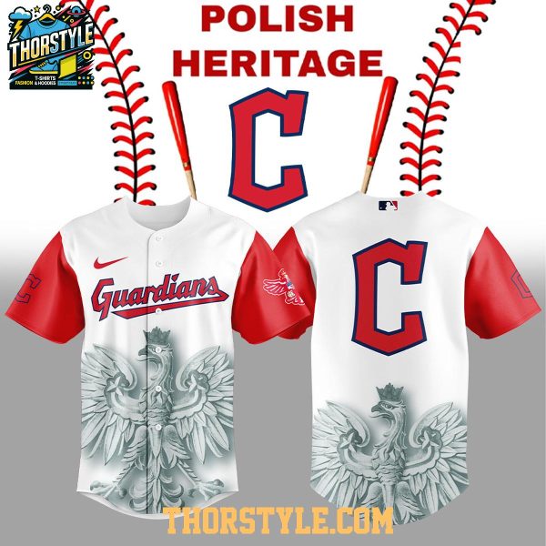 Cleveland Guardians Polish Heritage Night 2025 Honor Baseball Jersey