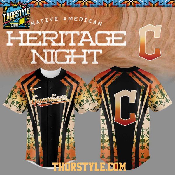 Cleveland Guardians This Is Native American Heritage 2025 Baseball Jersey