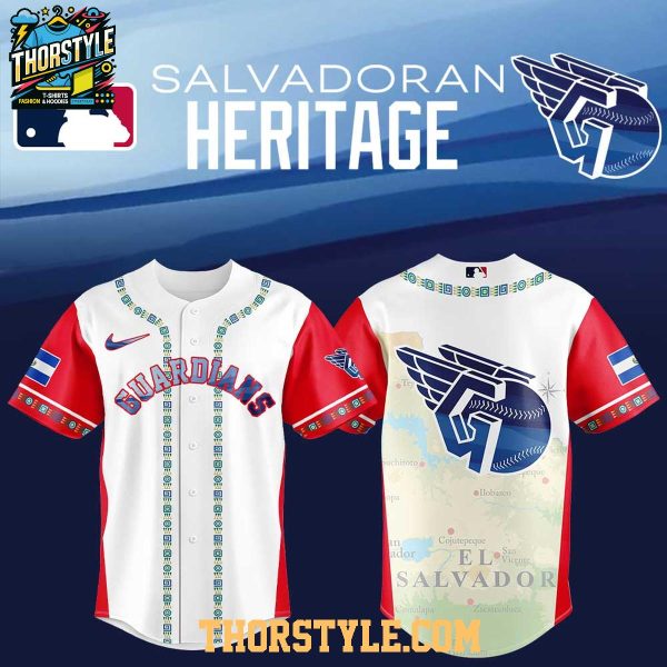 Cleveland Guardians Traditional Salvadoran El Salvador Heritage 2025 Baseball Jersey