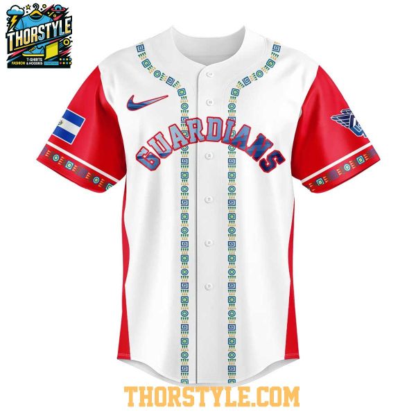 Cleveland Guardians Traditional Salvadoran El Salvador Heritage 2025 Baseball Jersey