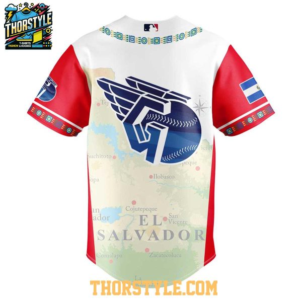 Cleveland Guardians Traditional Salvadoran El Salvador Heritage 2025 Baseball Jersey