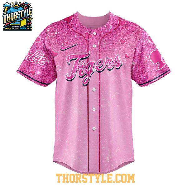 Detroit Tigers Barbie Night 2025 Be One Team Let’s Celebrate Baseball Jersey