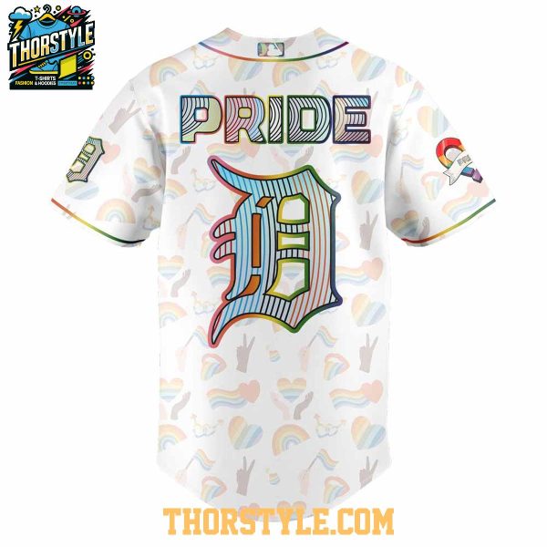 Detroit Tigers Celebration LGBTQ Pride Night 2025 Baseball Jersey