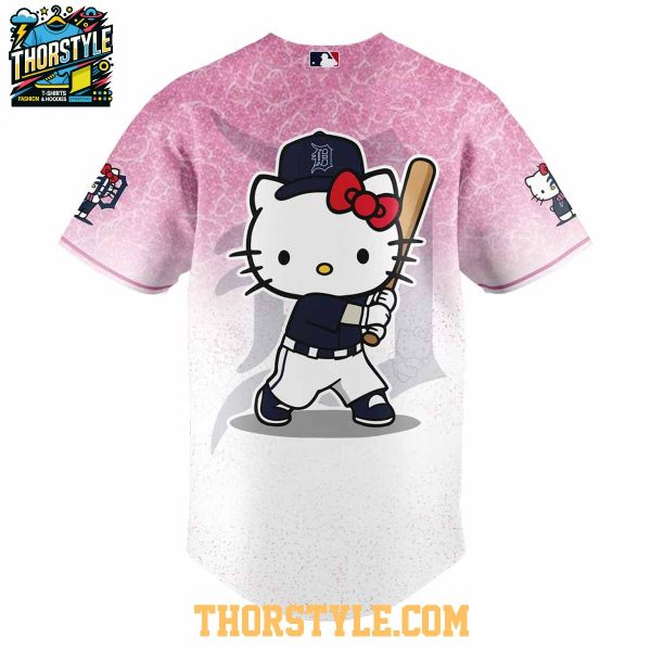 Detroit Tigers Hello Kitty Night 2025 Be One Team Baseball Jersey