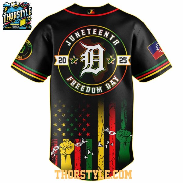 Detroit Tigers Juneteenth Day Honor 2025 Honor Night Baseball Jersey