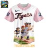 Detroit Tigers Teddy Bear 2025 Dream Team MLB Baseball Jersey