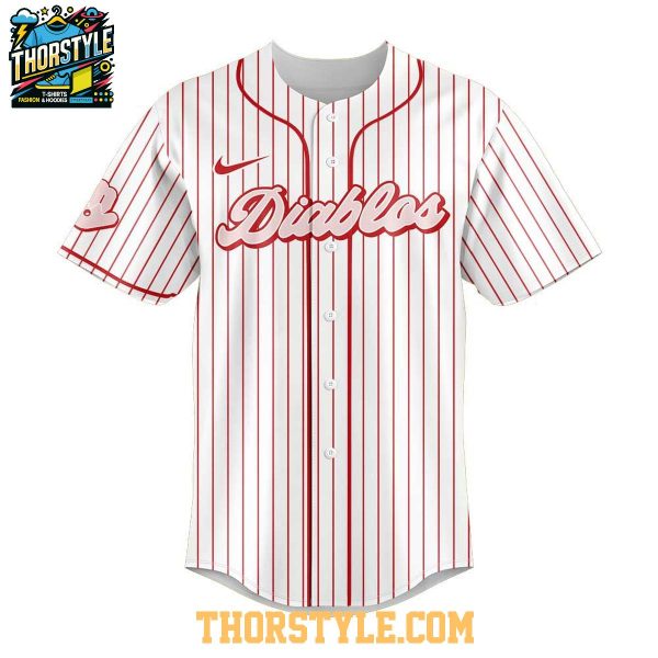 Diablos Rojos del México Hola Gatita Hello Kitty 2025 One Team Baseball Jersey
