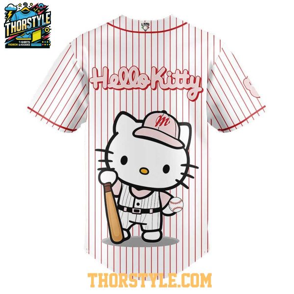 Diablos Rojos del México Hola Gatita Hello Kitty 2025 One Team Baseball Jersey