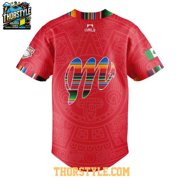 Diablos Rojos del México Mexican Heritage 2025 Celebration Baseball Jersey