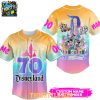 Disneyland 70 Years Of Magic 1955 2025 Celebration Personalized Baseball Jersey