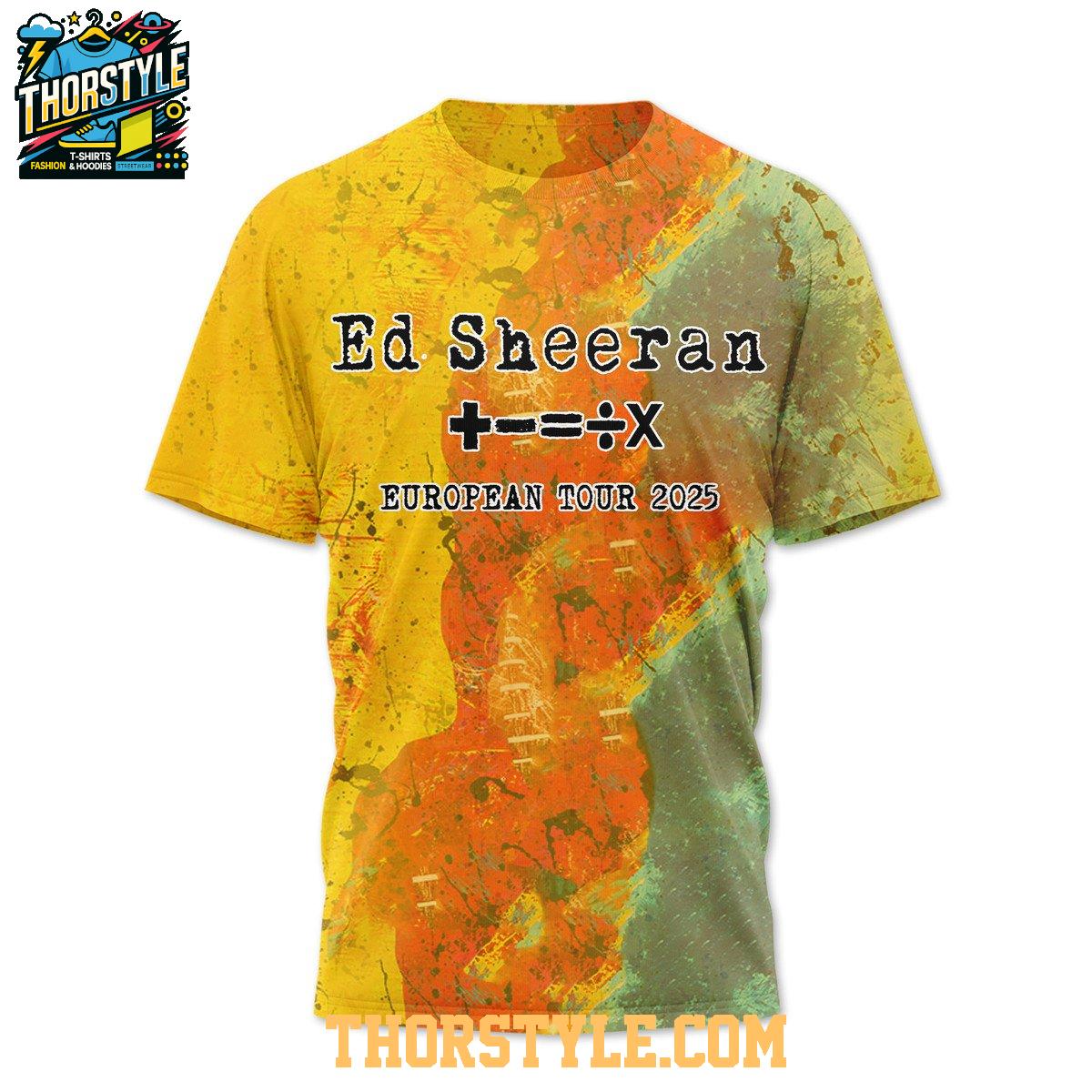 Ed Sheeran In Between The Dancings Be Mine 2025 Hoodie T-Shirt Ed Sheeran In Between The Dancings Be Mine 2025 Hoodie T-Shirt